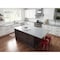 Jeffrey Alexander 160 mm Center-to-Center Brushed Oil Rubbed Bronze Square Sonoma Cabinet Pull 4160DBAC - alternate 5